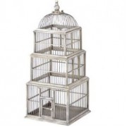 Tiered Square Birdcage
